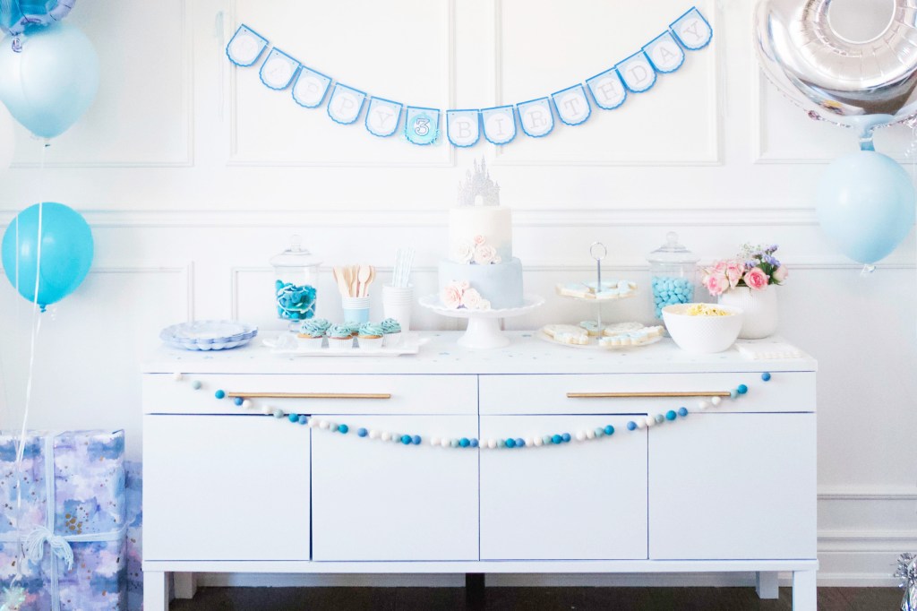 Clara is 3! Cinderella Birthday